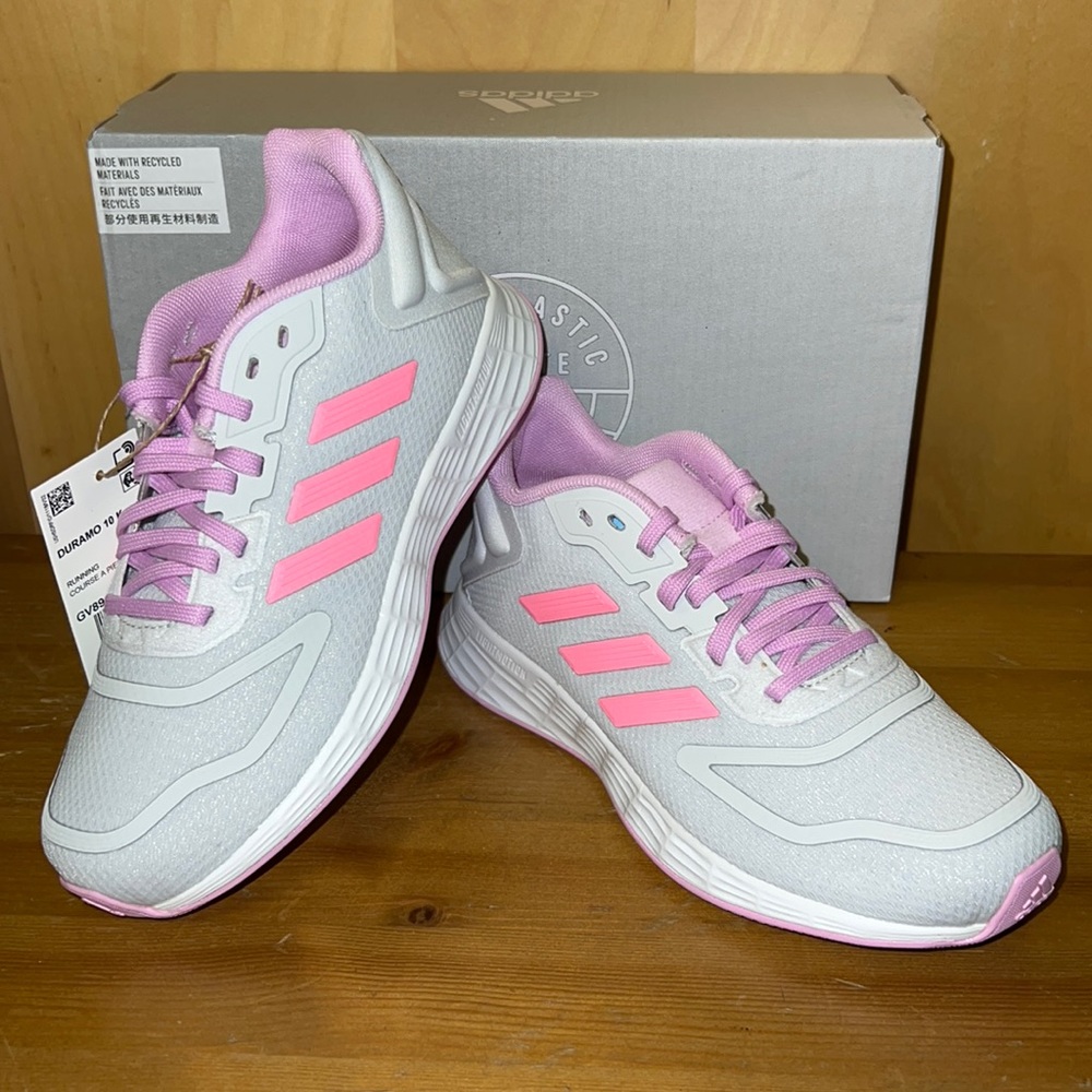 Adidas Duramo 10 Girl’s Running Shoes NIB